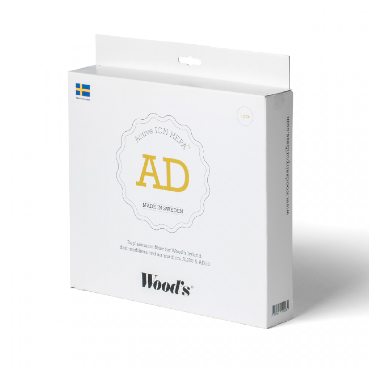 Filtru Active ION de rezervă pentru dezumidificatorul Woods AD20G/AD30G