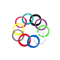 Filamente de schimb AERIUM pentru pixuri 3D, 1,75 mm PLA, 5 metri × 10 culori Filamente de schimb AERIUM pentru pixuri 3D, 1,75 mm PLA, 5 metri × 10 culori