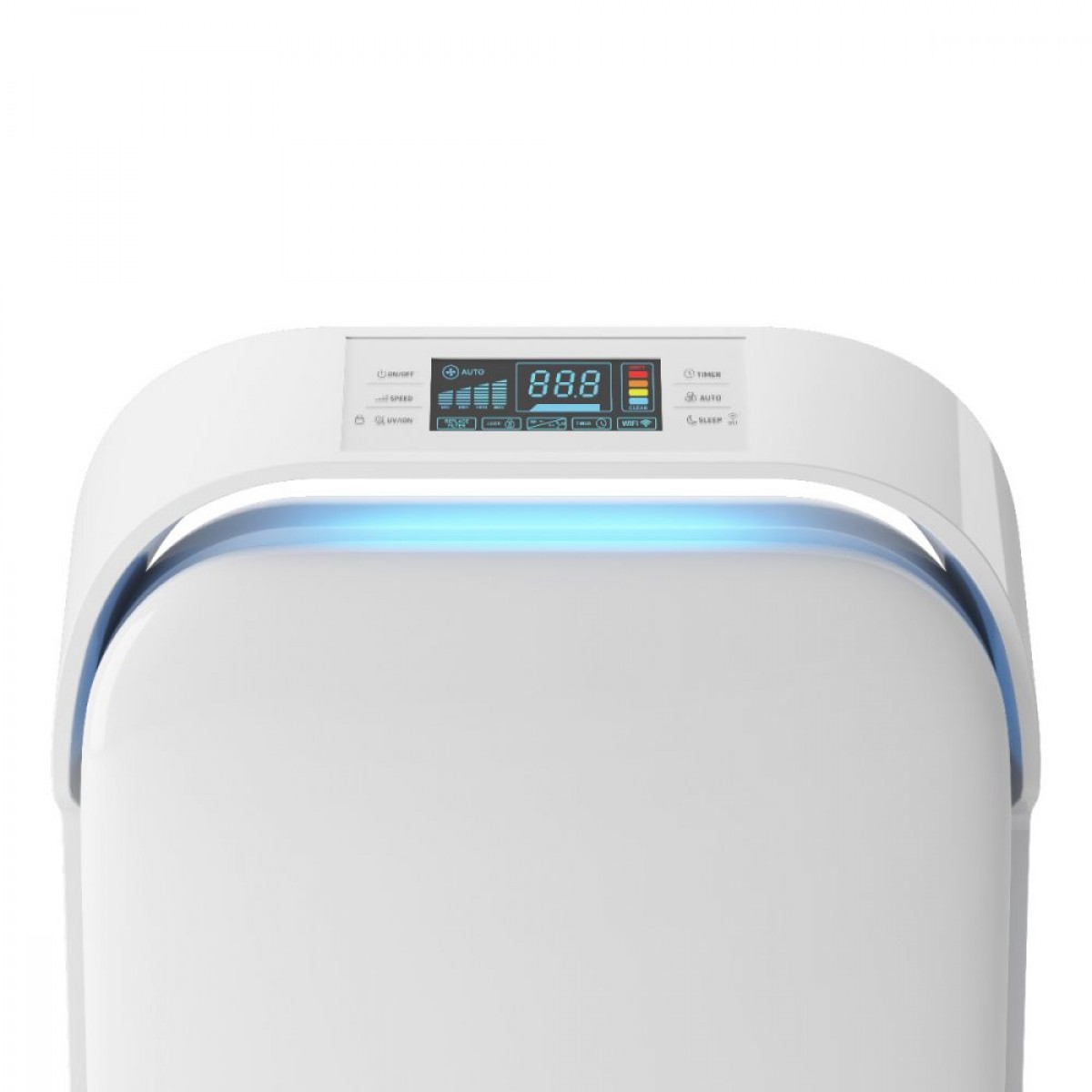 Olimpia Splendid Aura Di Purificatore D'Aria - HEPA, Ionizzatore, Lampada UV E WiFi