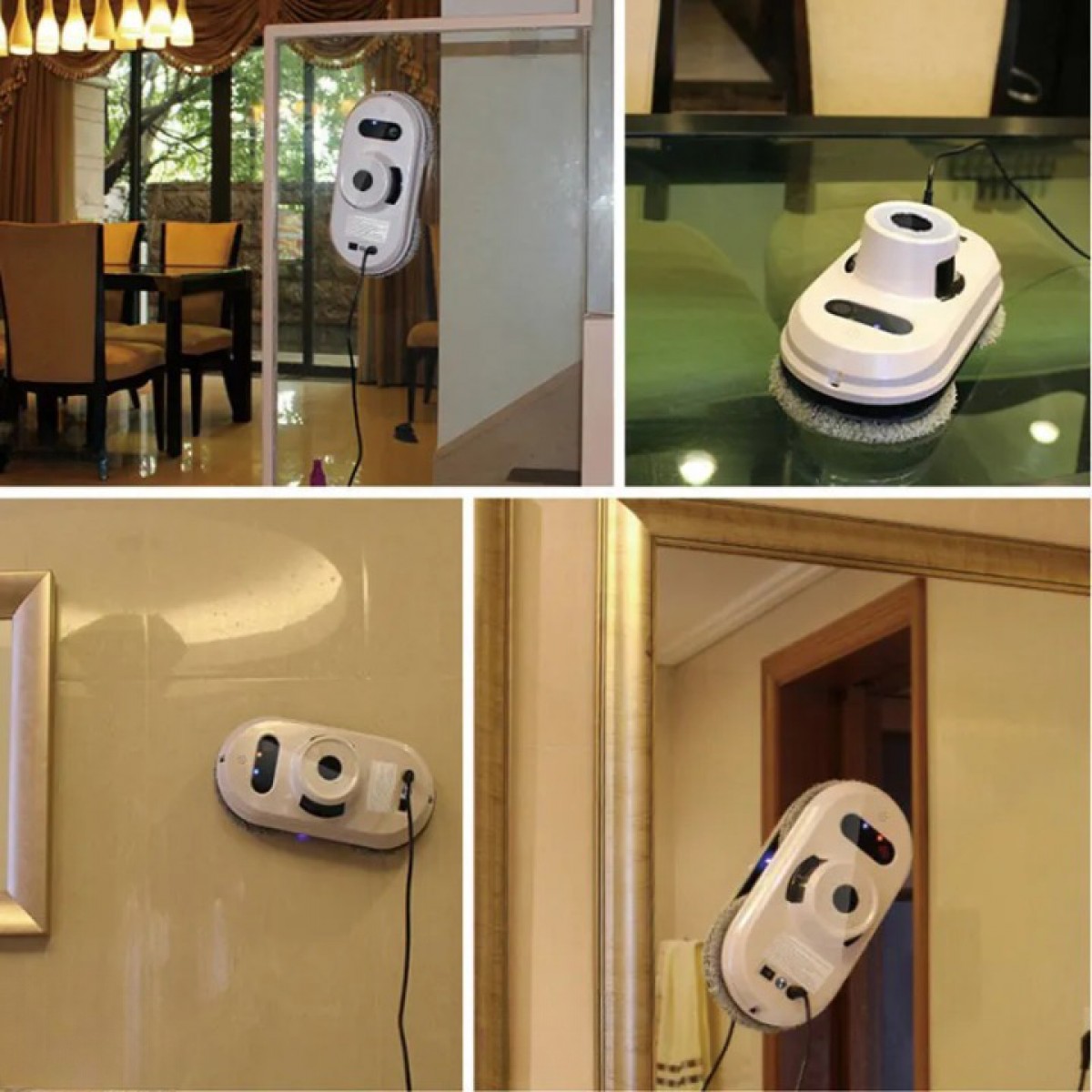 Robot de curățat ferestrele AERIUM VAC100 SMART alb