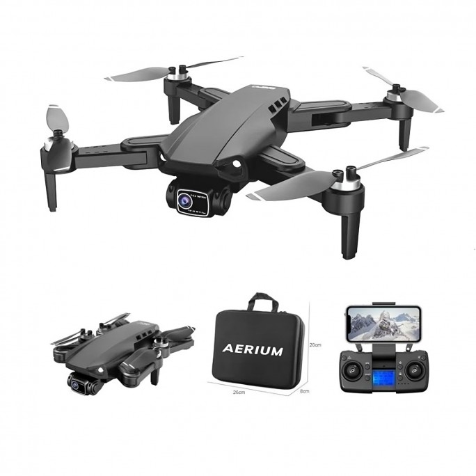 Dron AERIUM L900 GPS 4K neagră - 3 baterii Dron AERIUM L900 GPS 4K neagră - 3 baterii