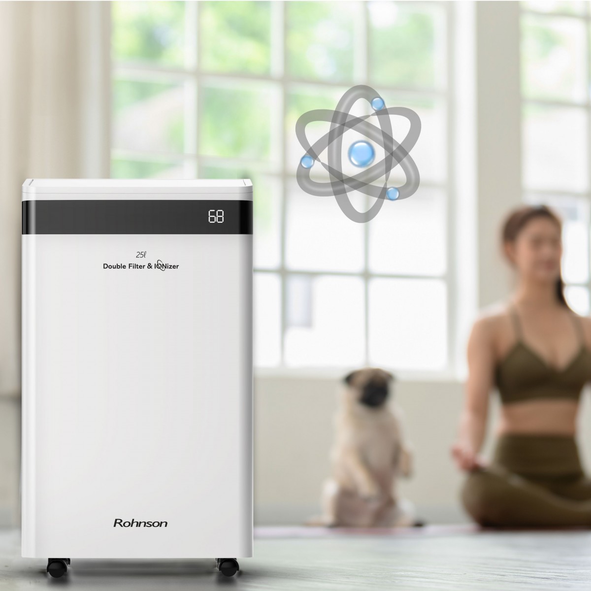 Dezumidificator Rohnson R-91125 Double Filter & Ionizer
