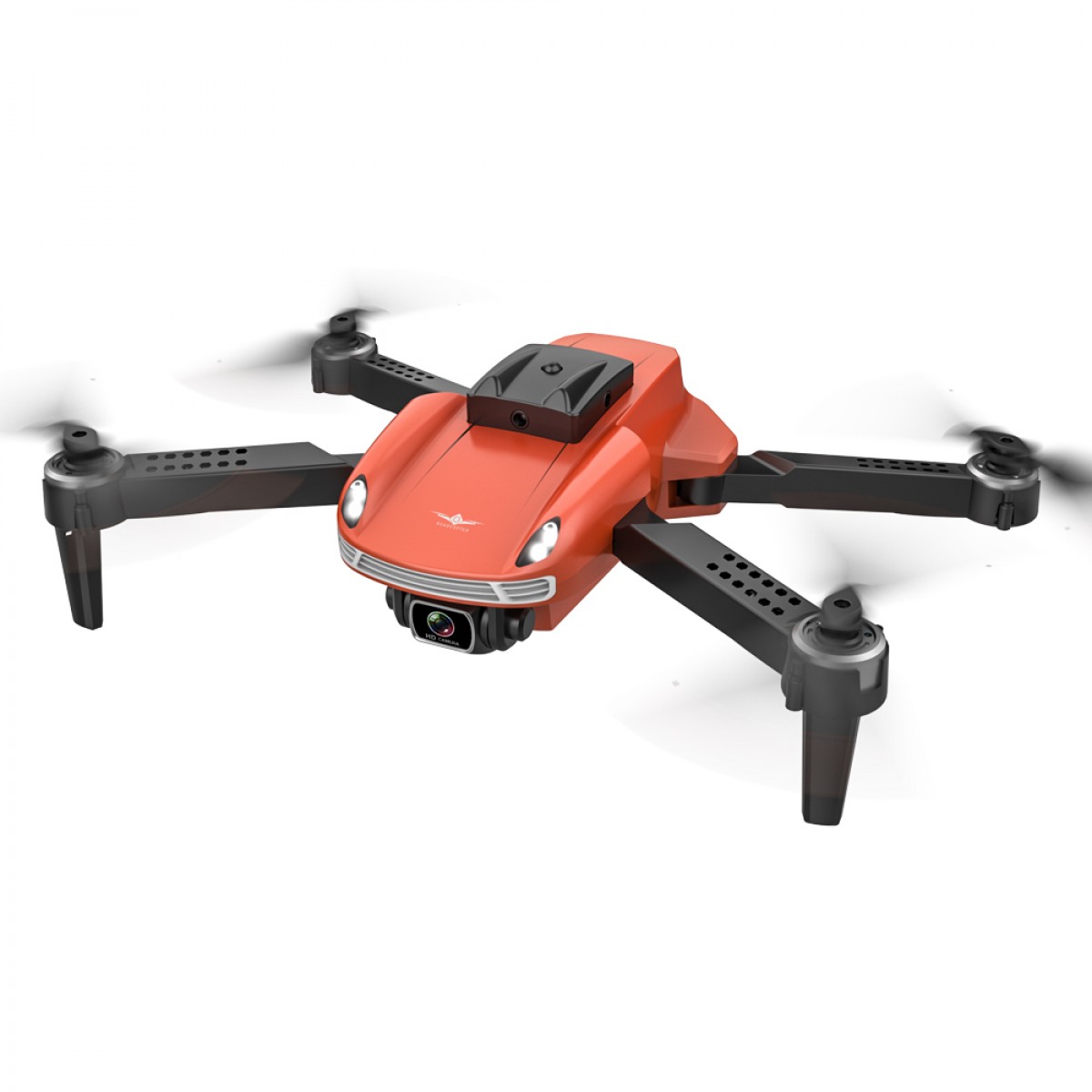 Dron AERIUM KF 4K Dual Camera portocalie - 2 baterii