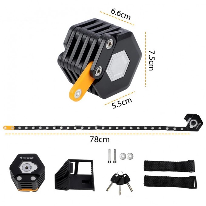 Blocaj scuter AERIUM WEST BIKING