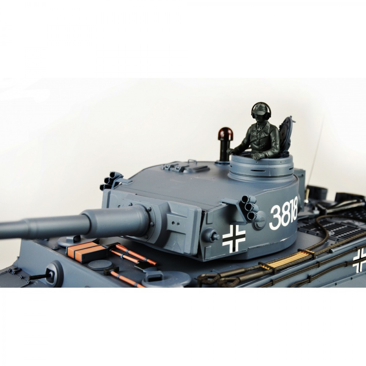 Tanc RC AMEWI TIGER IR+BB (1:16) - gri