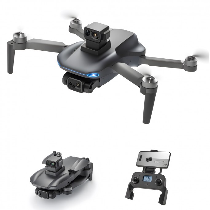 Dron AERIUM MAX 108 LASER 4K Dual Camera GPS - 3 baterii Dron AERIUM MAX 108 LASER 4K Dual Camera GPS - 3 baterii