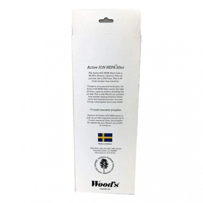 Filtru ION HEPA activ de schimb pentru Woods AL310 / AL310 FC