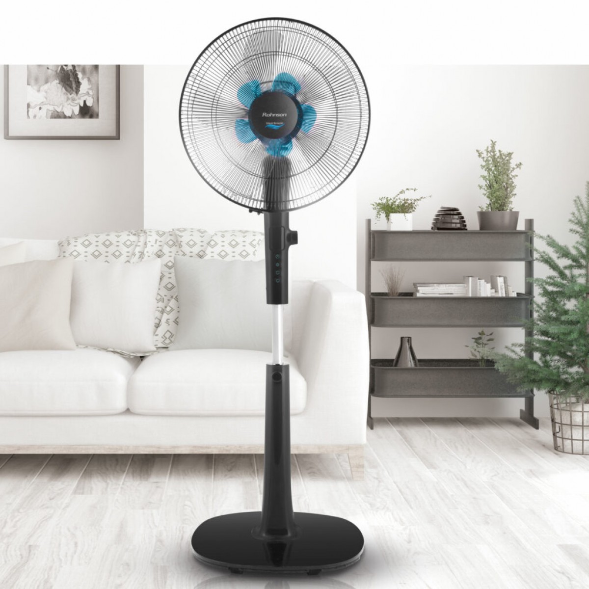 Ventilator cu stand Rohnson R-8600 Silent Breezer Ventilator cu stand Rohnson R-8600 Silent Breezer