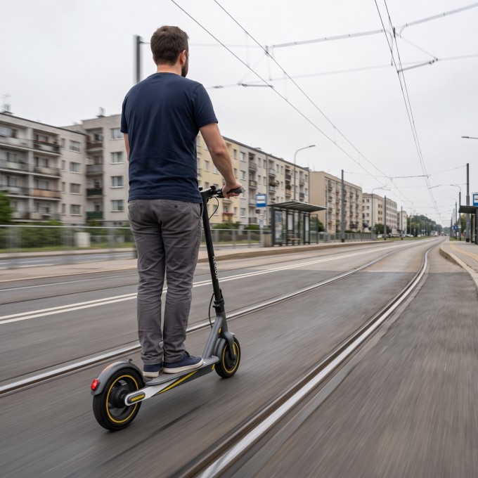 Trotineta electrica AERIUM T350 PRO neagră