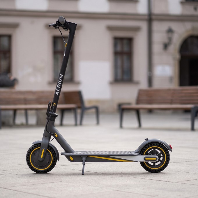 Trotineta electrica AERIUM T350 PRO neagră