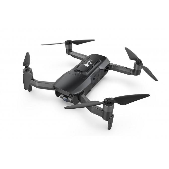Dron AERIUM Hubsan Blackhawk 2 GPS 4K Combo negru - 2 baterii
