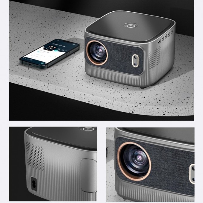 Proiector portabil AERIUM D3500 UHD AI Wi-Fi 5G