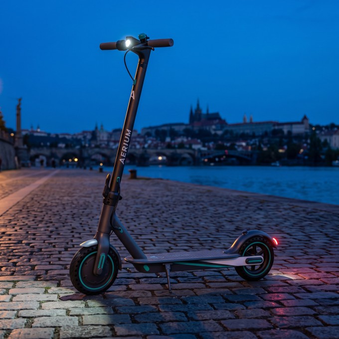 Trotineta electrica AERIUM T350 PRO albastră