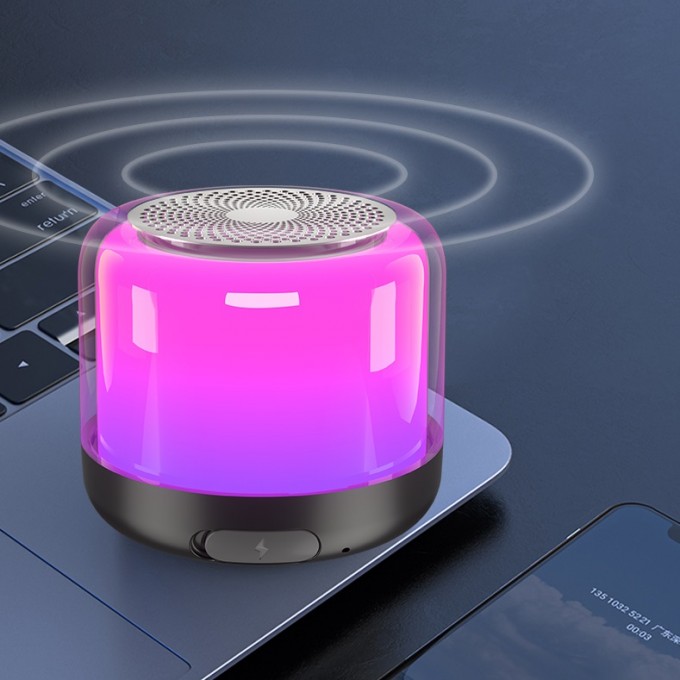 Miniboxă portabilă Bluetooth AERIUM R600 LED TWS