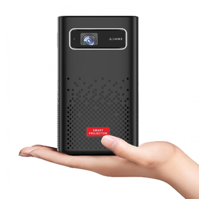 Miniproiector portabil cu baterie AERIUM P8000 DLP Wi-Fi Super Bass