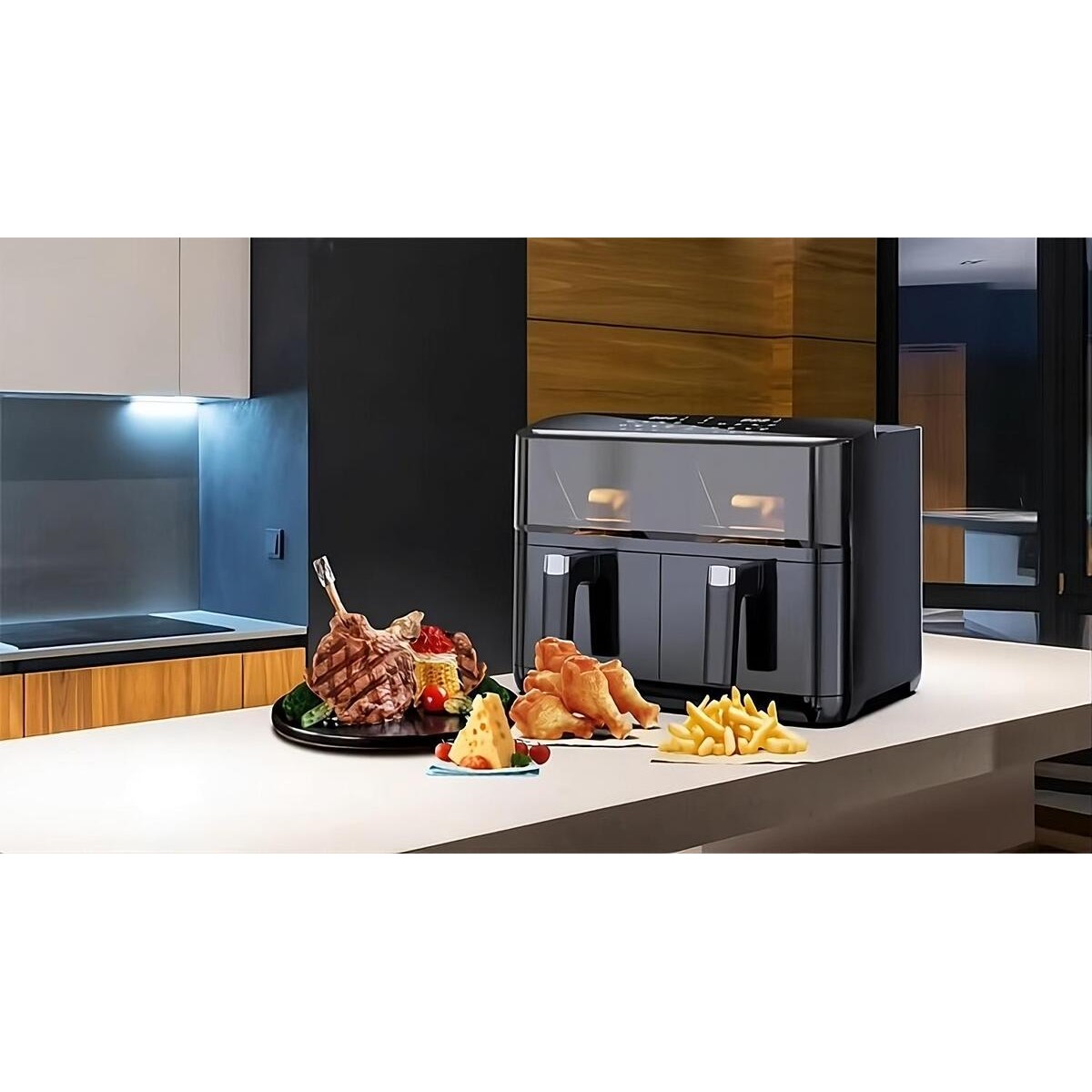 Friteuză cu aer cald AERIUM CrispWave FA300 DUAL ZONE