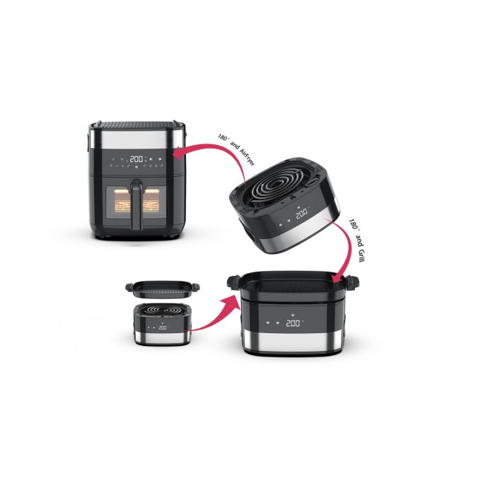 Friteuză cu aer cald AERIUM CrispChef FA100 Multi