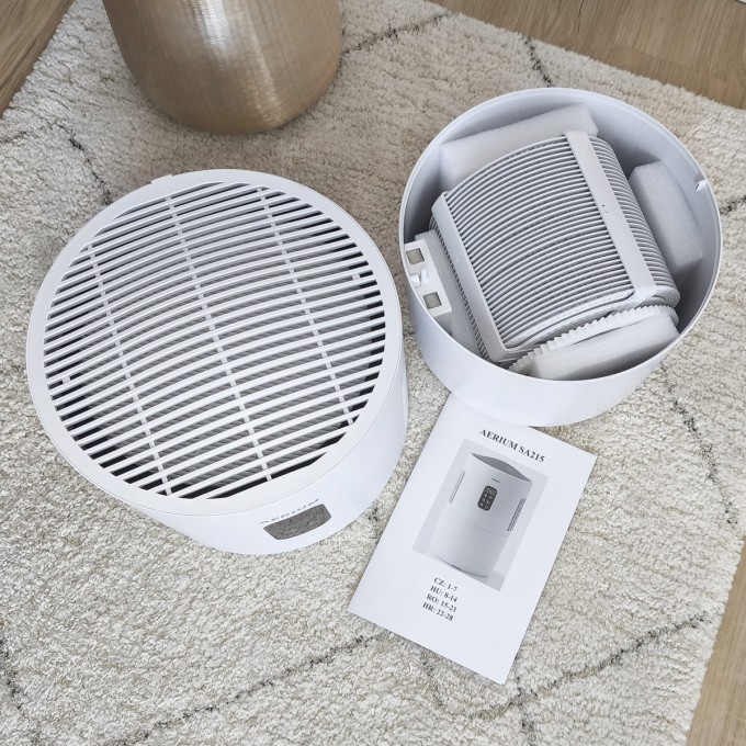 Umidificator și purificator de aer cu disc AERIUM SA215