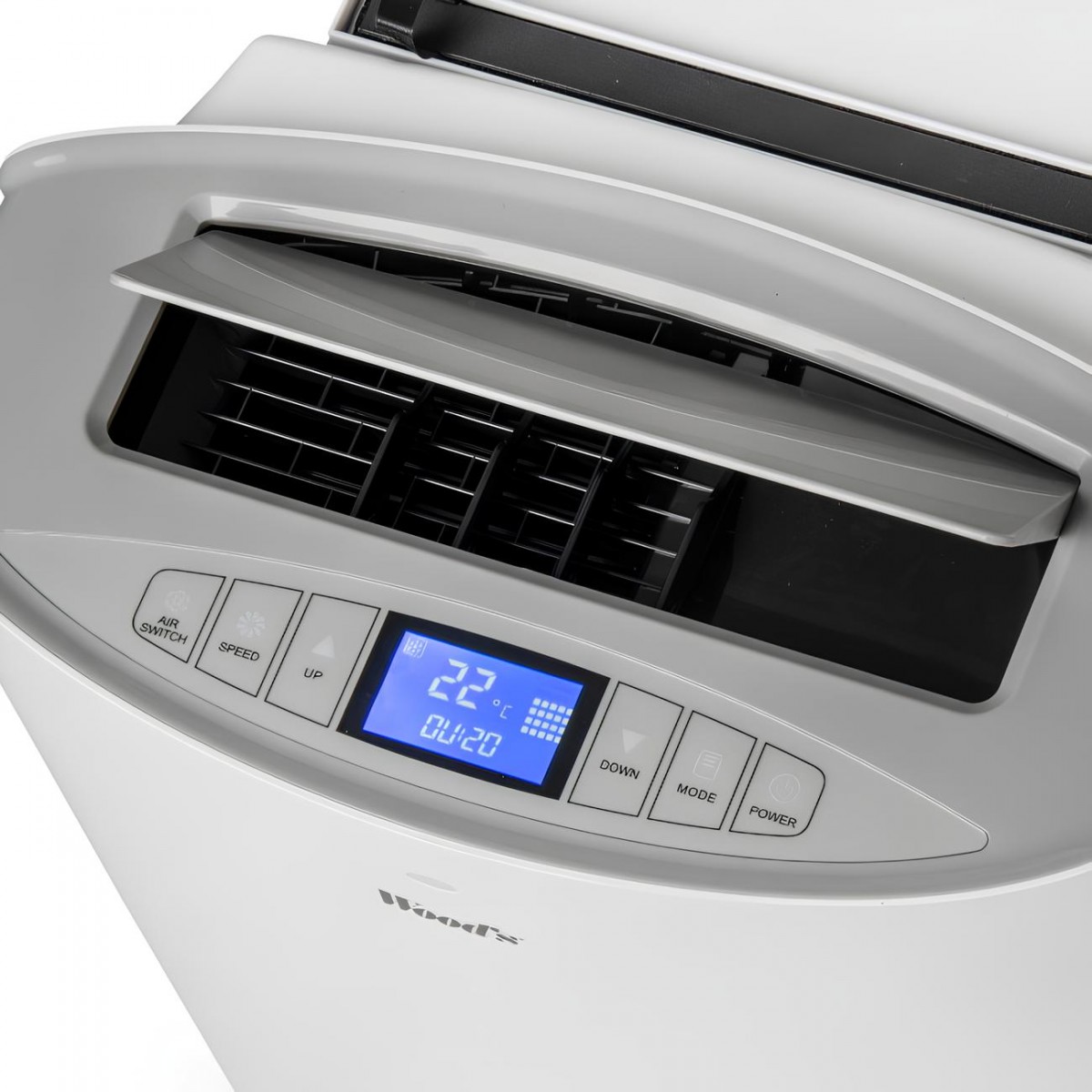 Aparat de aer mobil cu purificator de aer Woods CORTINA 12K AirSwitch Aparat de aer mobil cu purificator de aer Woods CORTINA 12K AirSwitch