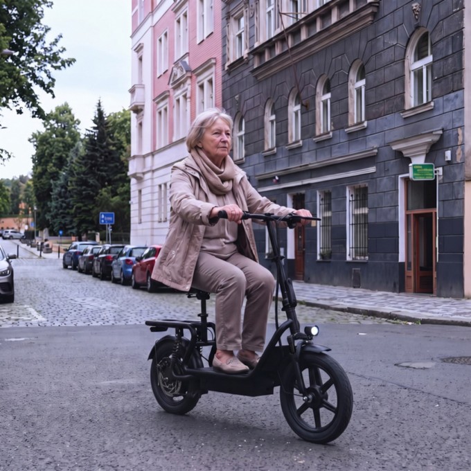 Trotineta electrica AERIUM AOVO PRO COMFORT V2 (2026) neagră