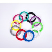 Filamente de schimb AERIUM pentru pixuri 3D, 1,75 mm PLA, 5 metri × 10 culori Filamente de schimb AERIUM pentru pixuri 3D, 1,75 mm PLA, 5 metri × 10 culori