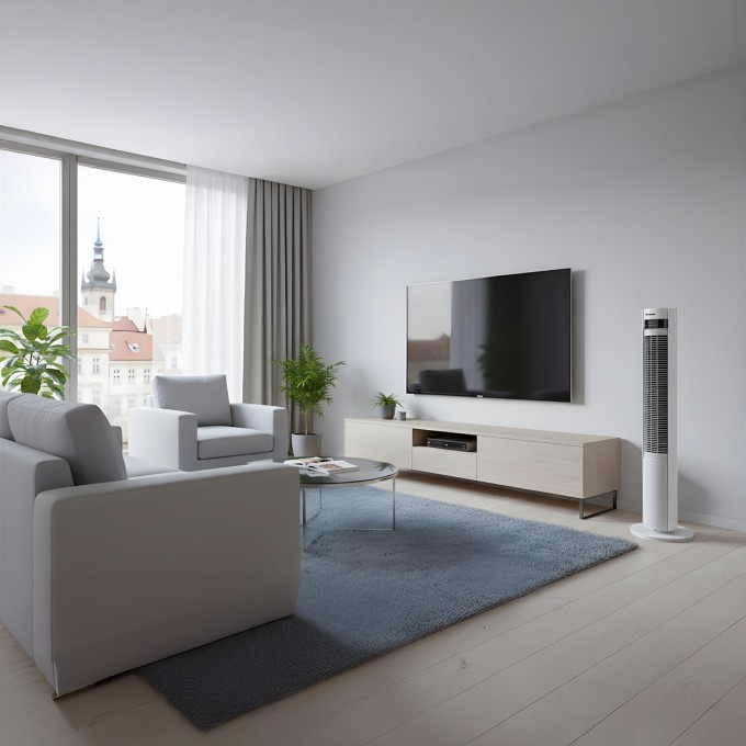 Ventilator columnar AERIUM SilentTower IonWIFI AF500 Ventilator columnar AERIUM SilentTower IonWIFI AF500