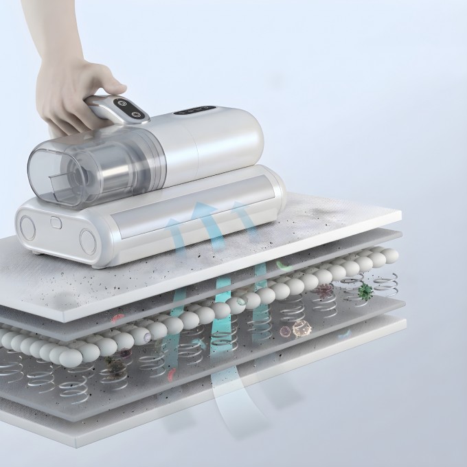 Aspirator de mână pentru tapițerie AERIUM TwinBrush UV400