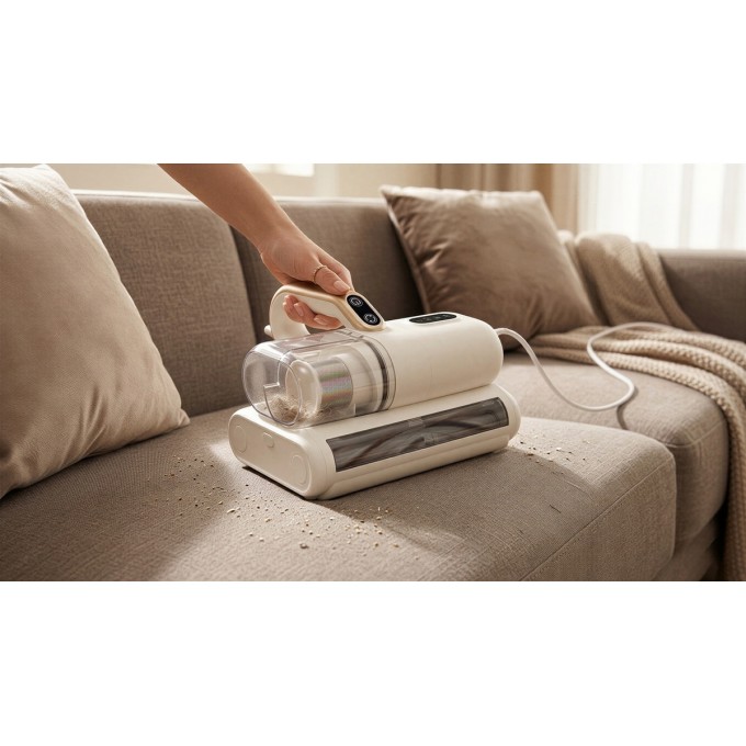 Aspirator de mână pentru tapițerie AERIUM TwinBrush UV400