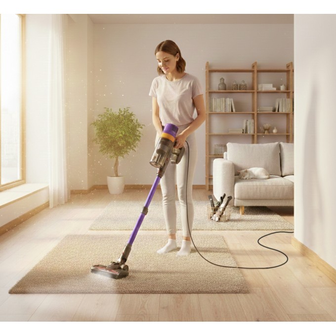 Aspirator vertical fără sac cu fir AERIUM TurboClean AC500