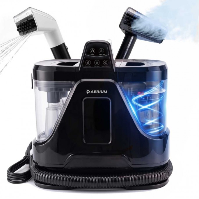 Aspirator cu spălare și curățitor cu abur 2-în-1 AERIUM R1700 SteamFlow Aspirator cu spălare și curățitor cu abur 2-în-1 AERIUM R1700 SteamFlow