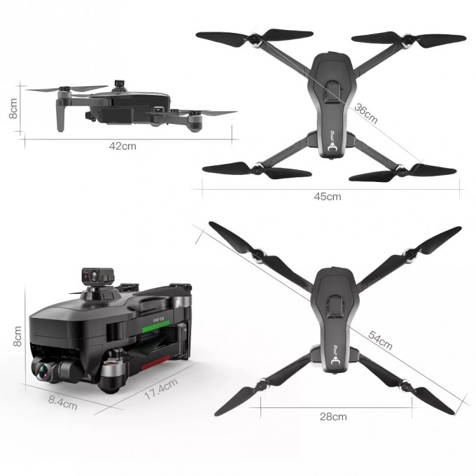 Dron AERIUM SG MAX GPS - 2 baterii