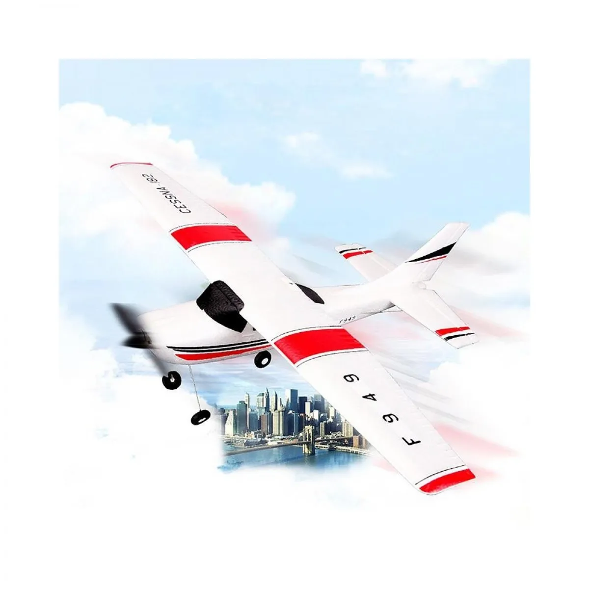 Aeronava RC S-IDEE CESSNA 182 SKYLANE Aeronava RC S-IDEE CESSNA 182 SKYLANE