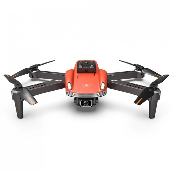 Dron AERIUM KF 4K Dual Camera portocalie - 2 baterii