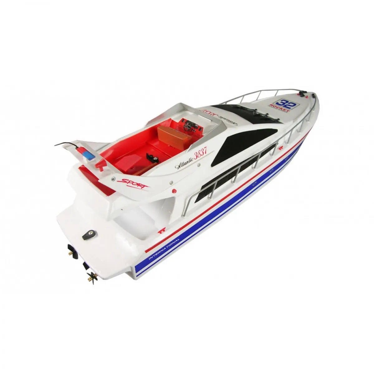 Barca RC AMEWI Yacht Atlantic (1:20) - albastru