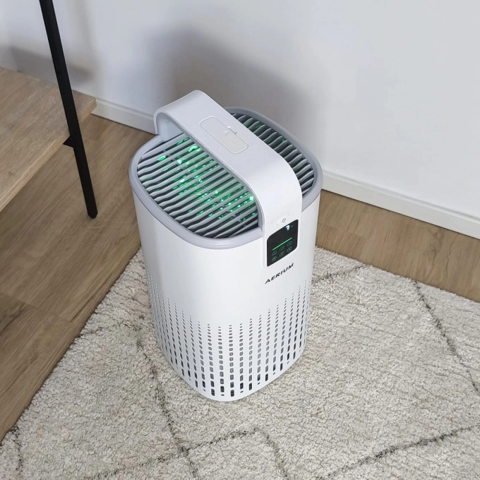 Purificator de aer AERIUM PureSteel Q3 HEPA Wi-Fi