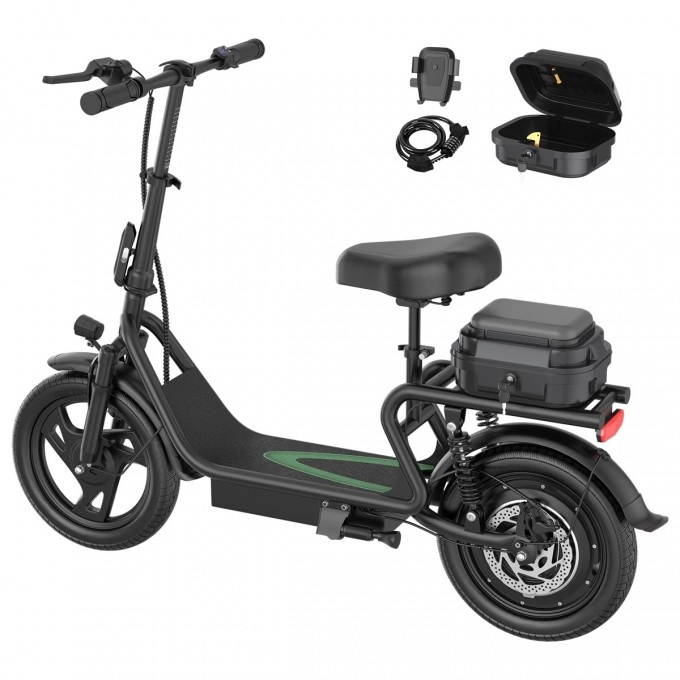 Trotineta electrica AERIUM AOVO PRO COMFORT V2 (2026) neagră