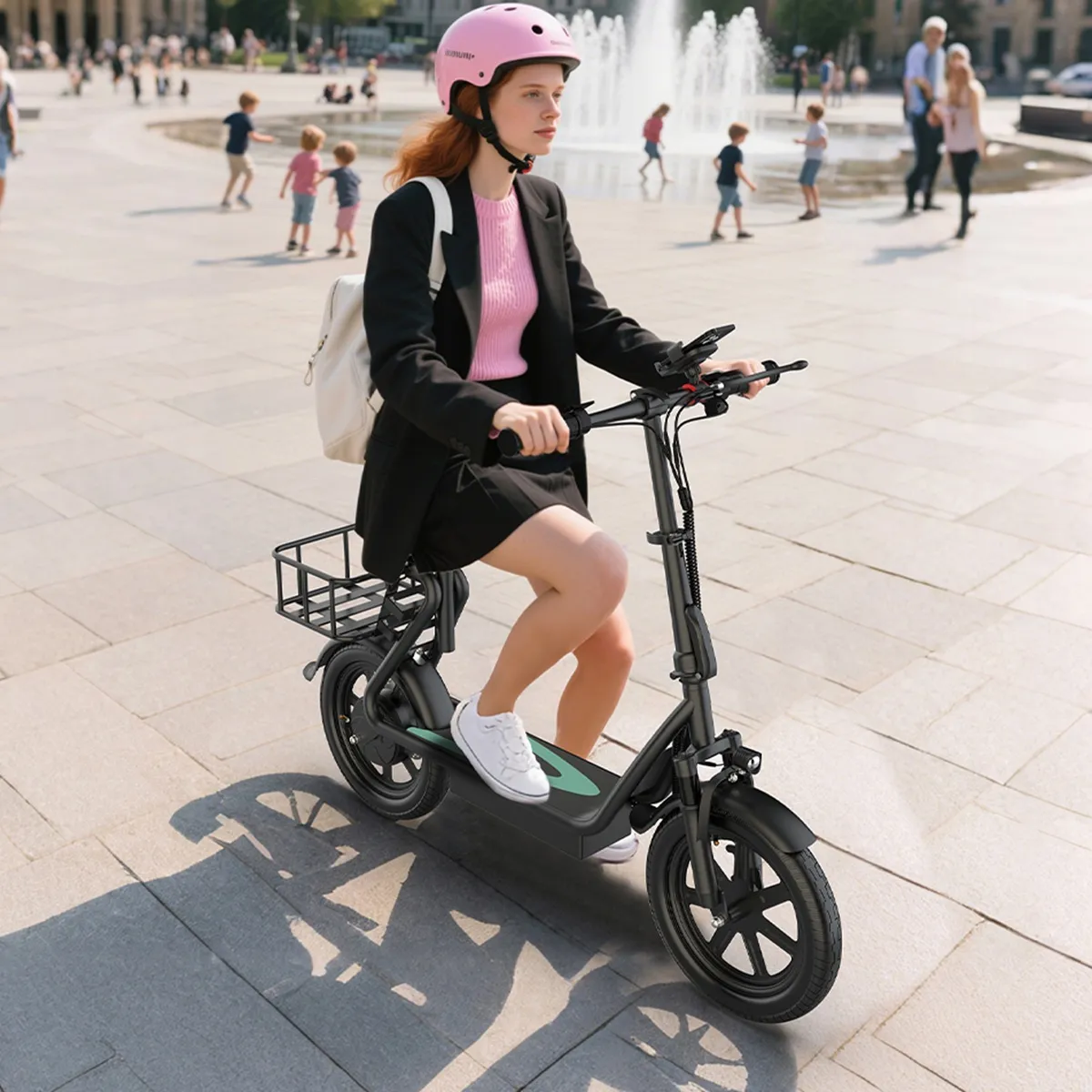 Trotinetă electrică AERIUM AOVO PRO COMFORT V2 neagră