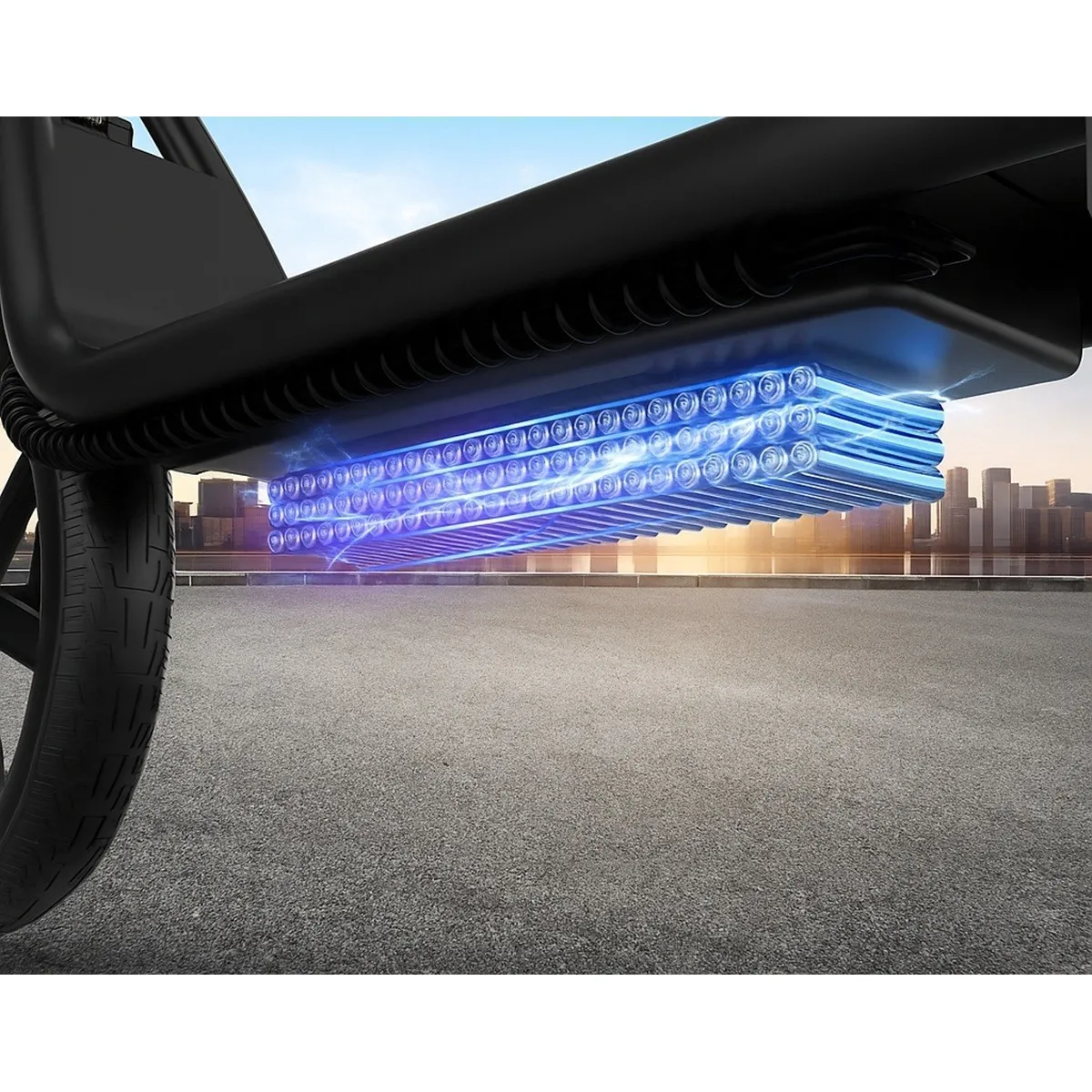 Trotinetă electrică AERIUM AOVO PRO COMFORT V2 neagră