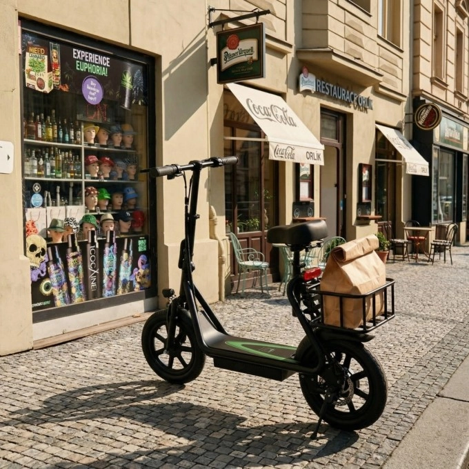 Trotinetă electrică AERIUM AOVO PRO COMFORT V2 neagră