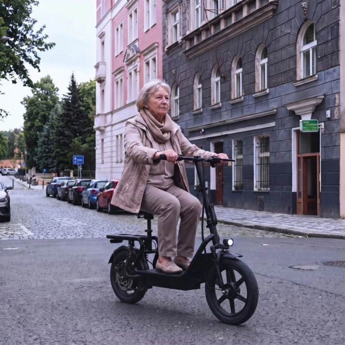 Trotineta electrica AERIUM AOVO PRO COMFORT V2 (2026) neagră