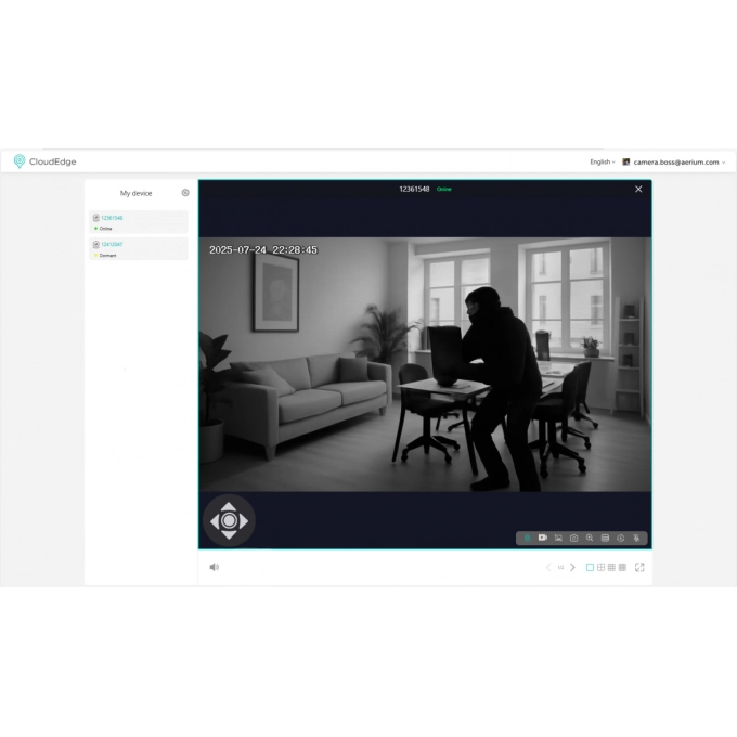 Cameră de supraveghere AERIUM Zooma 25F