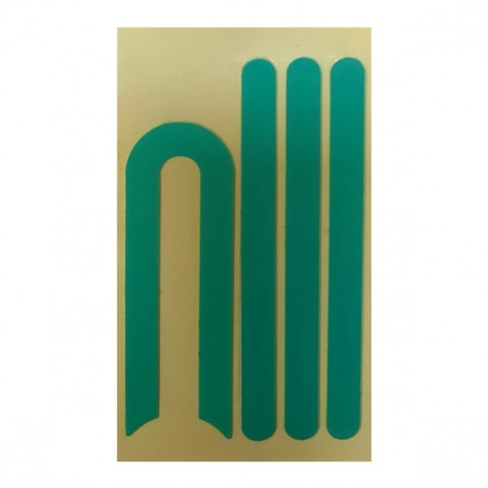 Set de autocolante reflectorizante albastre deschis de rezervă pentru trotinetă electrică