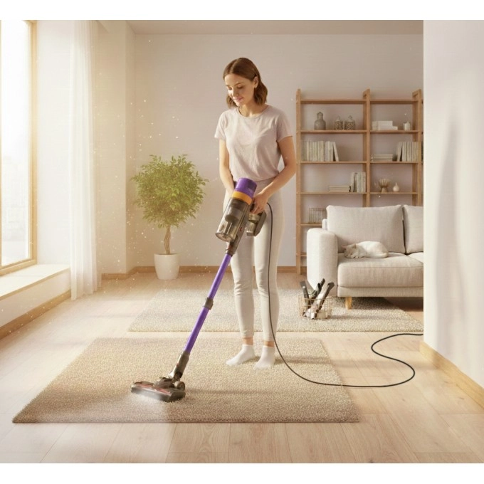 Aspirator vertical fără sac cu fir AERIUM TurboClean AC500 Aspirator vertical fără sac cu fir AERIUM TurboClean AC500